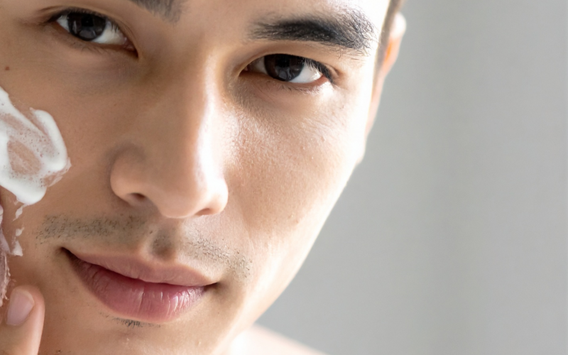Gezicht reinigen voor mannen