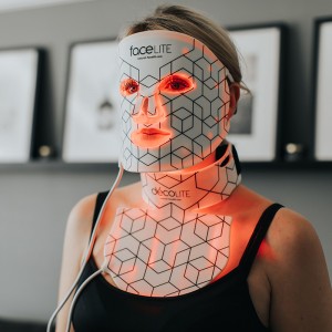 FaceLITE Masker- Hals en decolleté